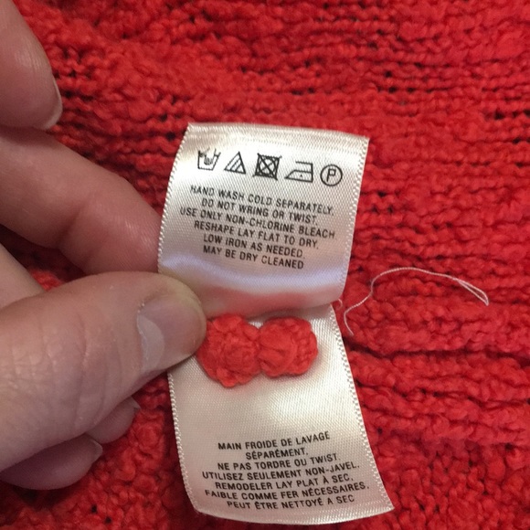 Anthro Red Sweater - Picture 10 of 11